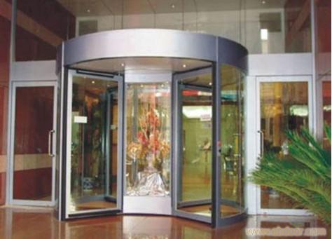 泉州旋转门晋江自动门石狮感应门南安酒店豪华两翼旋转门