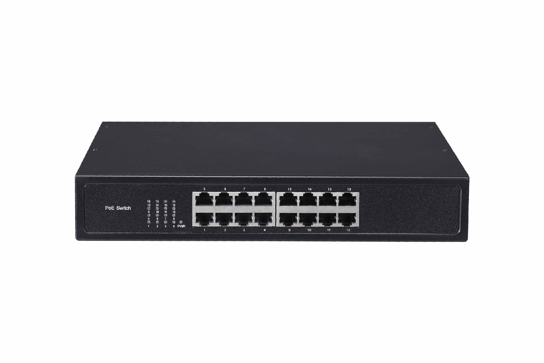 48V供电百光16口POE交换机/POE供电