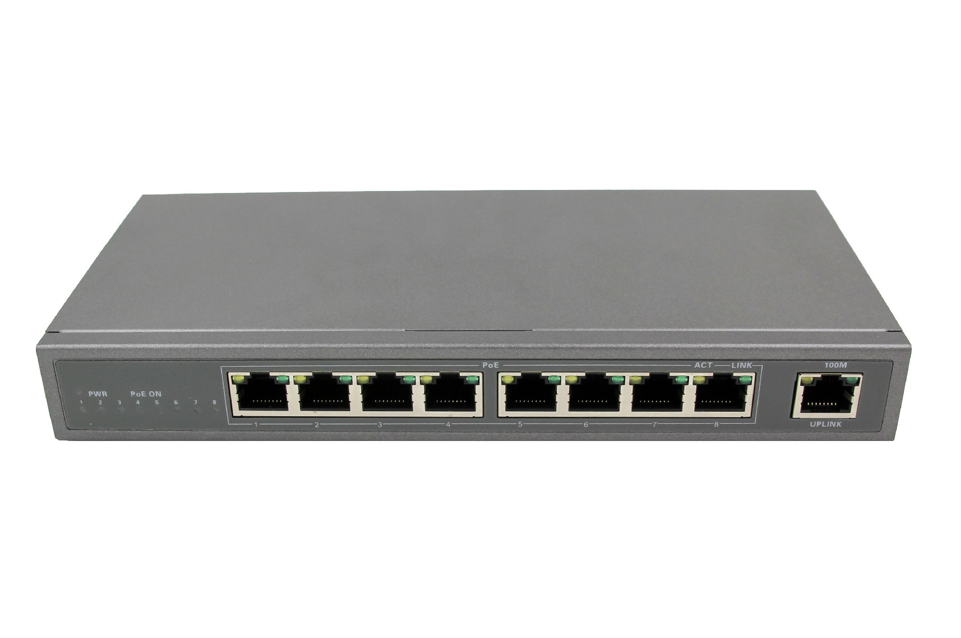 厂家直销9口百兆高性能POE交换机