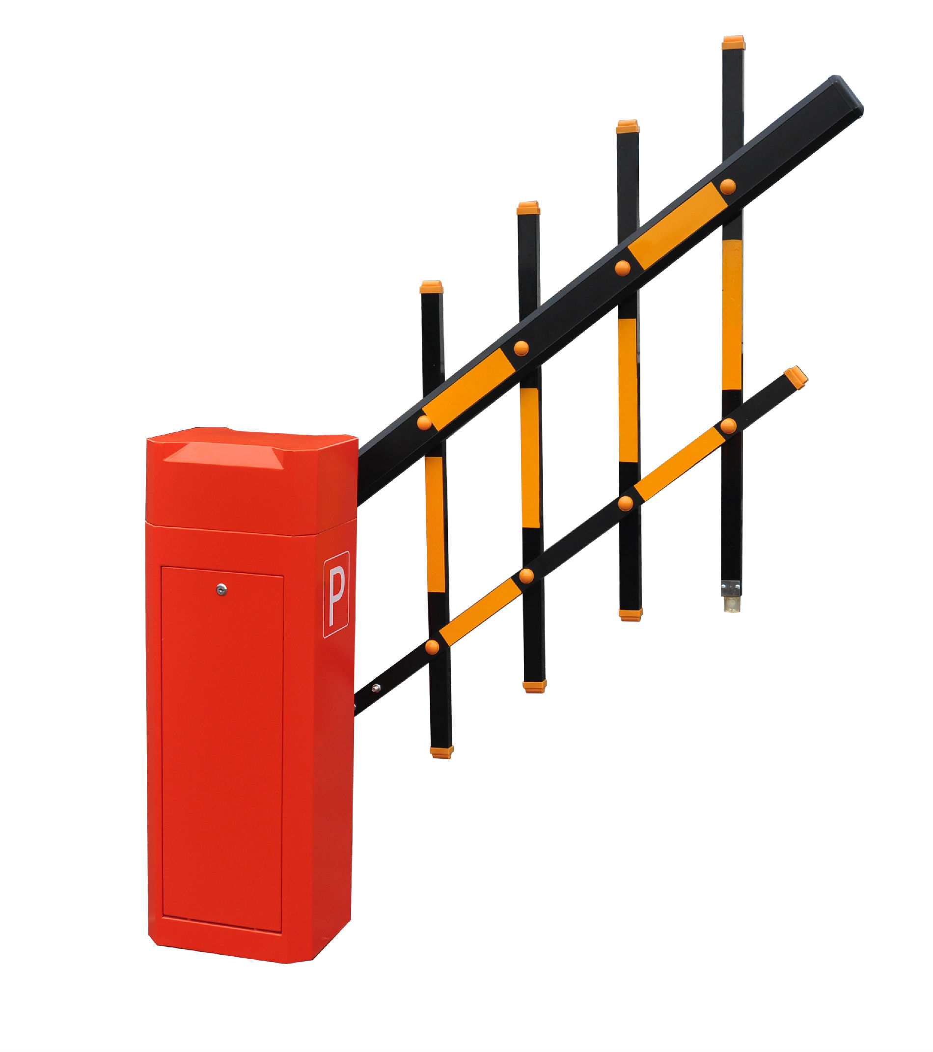 国超智能道闸 道闸  GCZN-D205S飞庆系列二栏栅栏杆道闸 停车场标准二栏栅栏杆