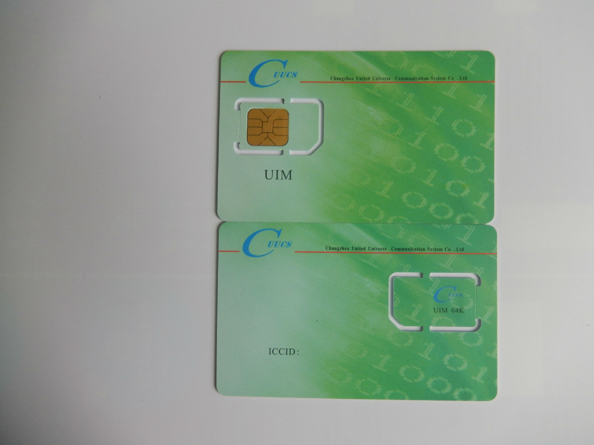 WCDMA测试卡3G联通测试卡