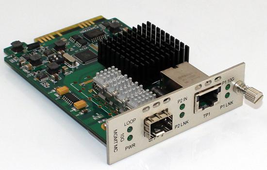 10G收发器集中网管光纤收发器