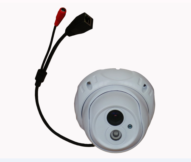 专业级960P130万家用高清网络点阵摄像机