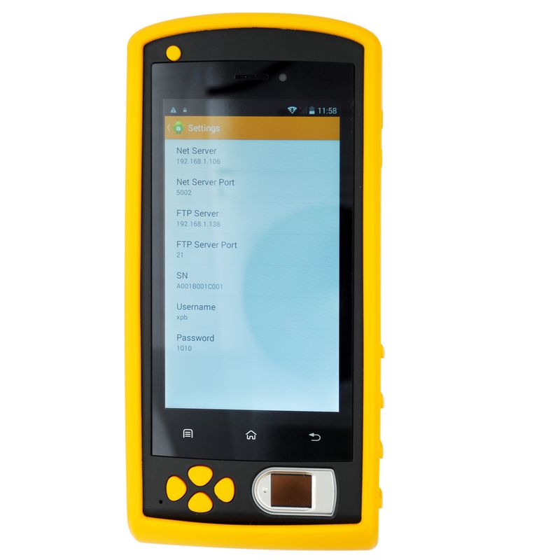 智能GPRS指纹考勤机物联网