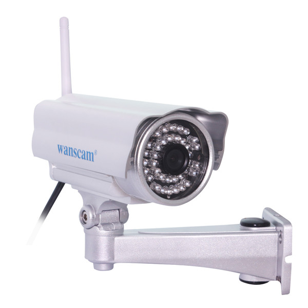 HW0022 H.264 720P P2P ONVIF 红外夜视 枪机 无线网络摄像机