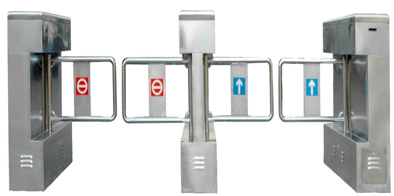 上海工地摆闸安装，工地刷卡门禁摆动闸