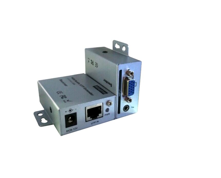 VGA专业厂家，供应VGA音视频双绞线延长器，可达100米  M-V100