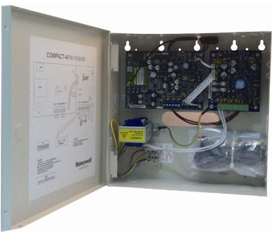 供应霍尼韦尔COMPACT-4 4防区GPRS报警主机