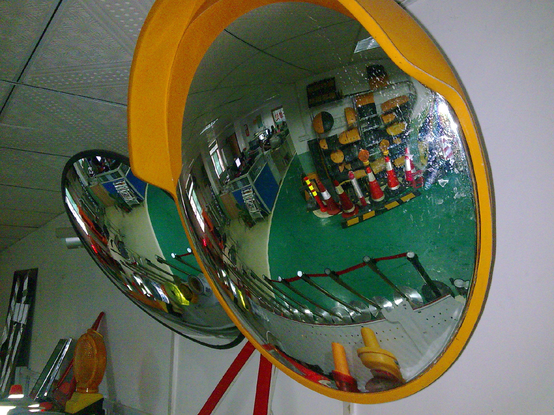 超市广角防盗镜