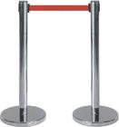 隔离杆、伸缩柱、伸缩隔离栏、警戒线1米杆、防护带