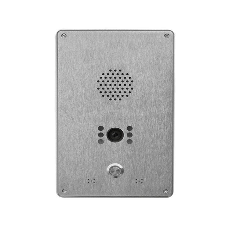 供应长飞IP网络音视频对讲终端 IP紧急求助对讲系统 可控制门禁CF-420