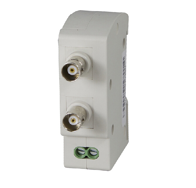 卡轨式BNC视频信号防雷器 