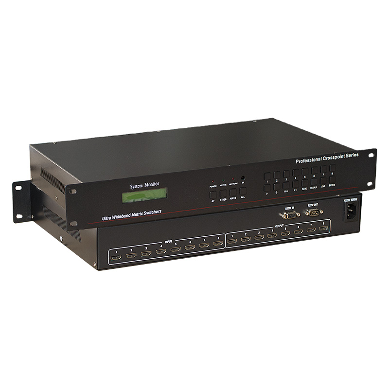 HDMI矩阵切换器8进4出