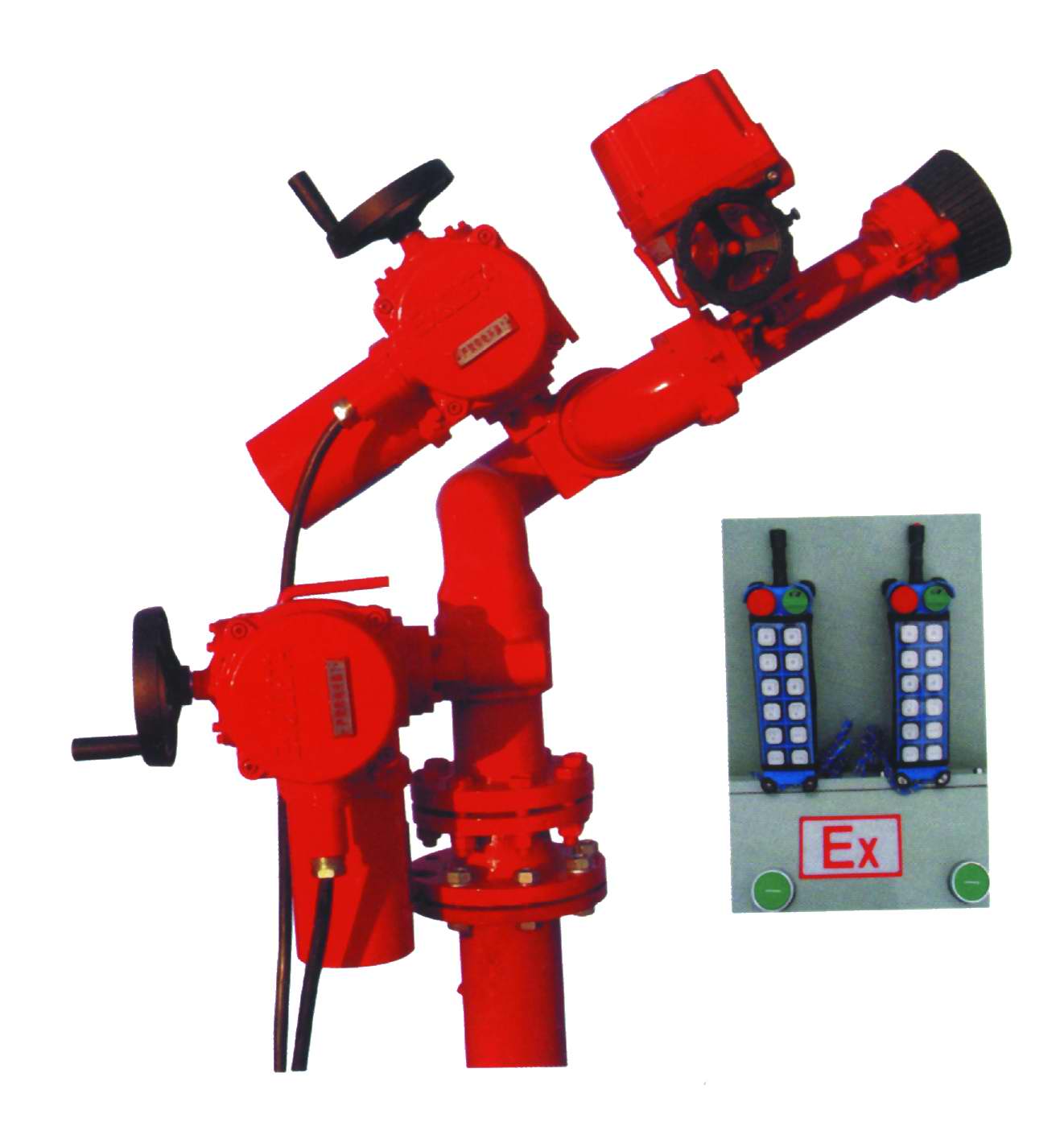 隔爆遥控消防泡沫炮