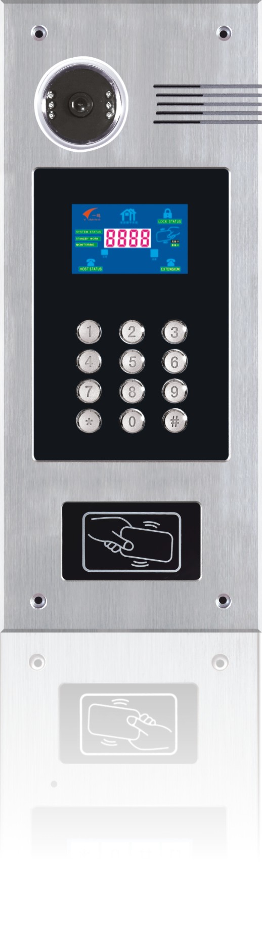 一鸣楼宇对讲可视对讲主机