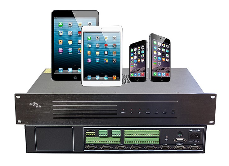 IPAD中控系统,8路COM口中控