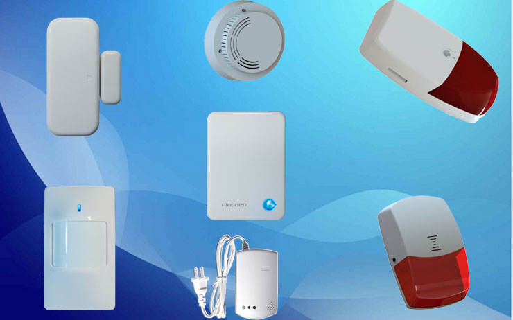 防盗门合作 U1云报警器