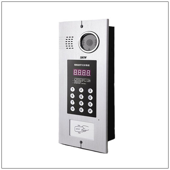 宁夏银川别墅一对一彩色可视对讲门铃