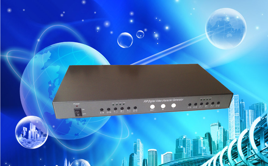 画中画字符叠加器 法院审讯专用