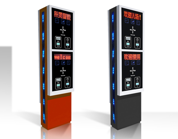 双层票箱、停车场设备、双层机箱