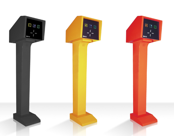 简易票箱、停车场设施、读卡机箱