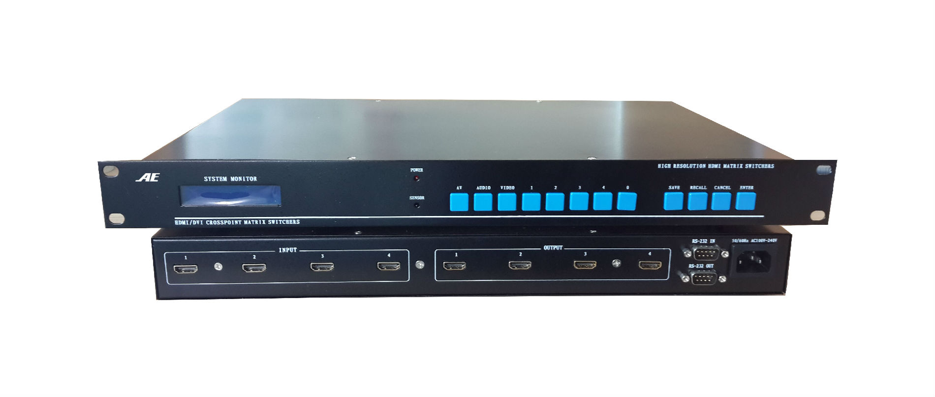 供应HDMI矩阵4进4出