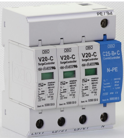 V20-C/3+NPE普通型C级防爆避雷器