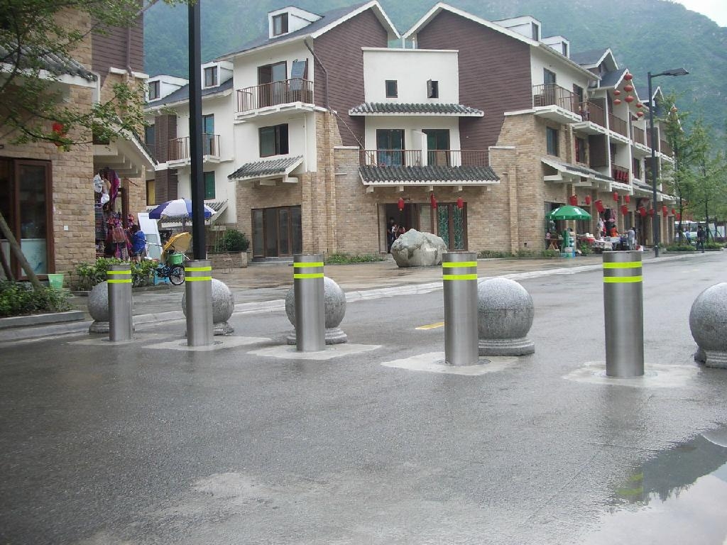 自动升降路桩，升降柱价格，上海液压路障厂家