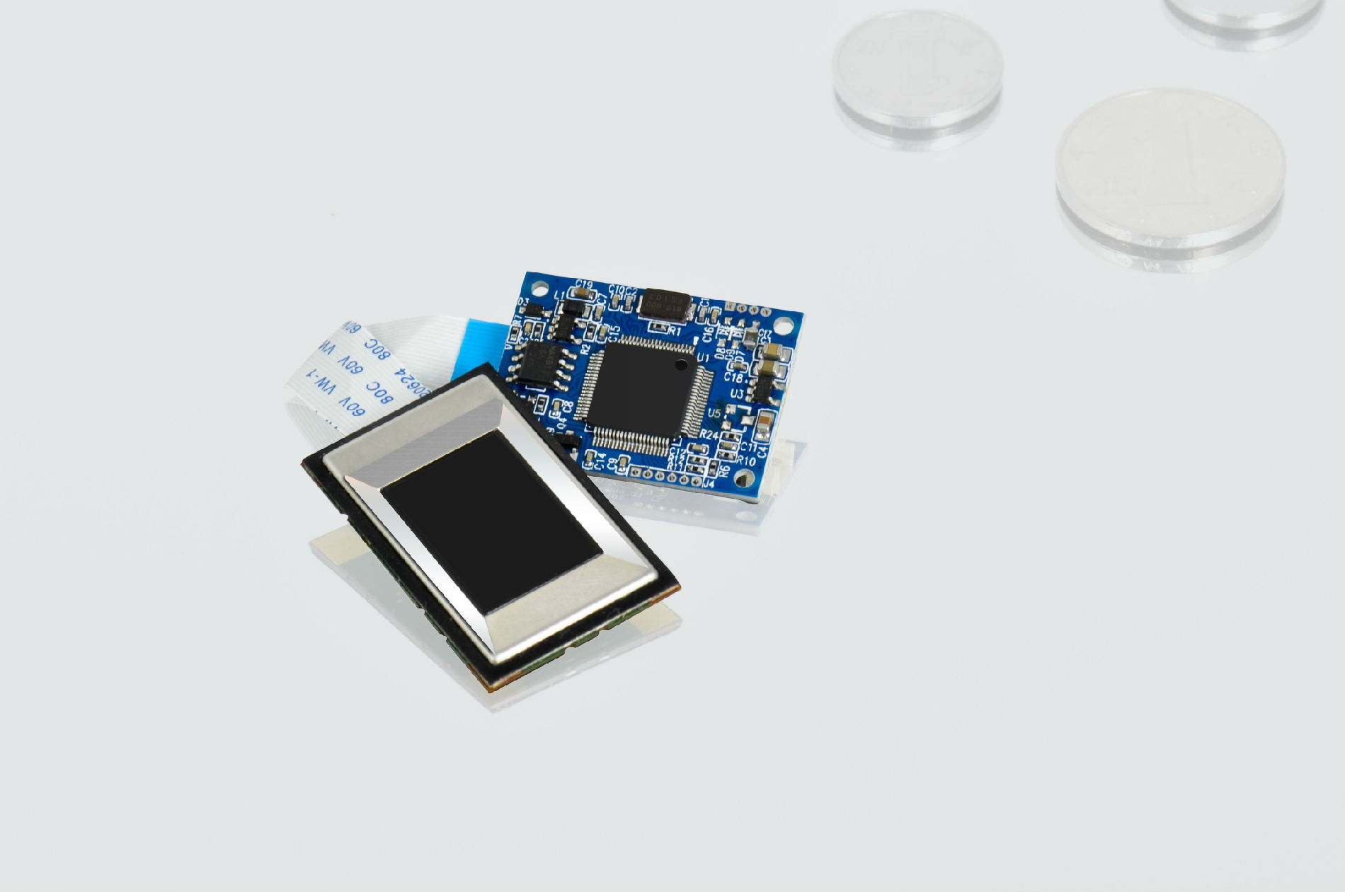 公安部指定专用最小电容指纹模块