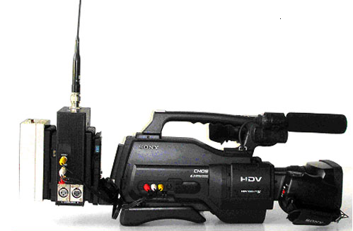 无线移动视频传输 大功率无线发射器 便携式移动视频