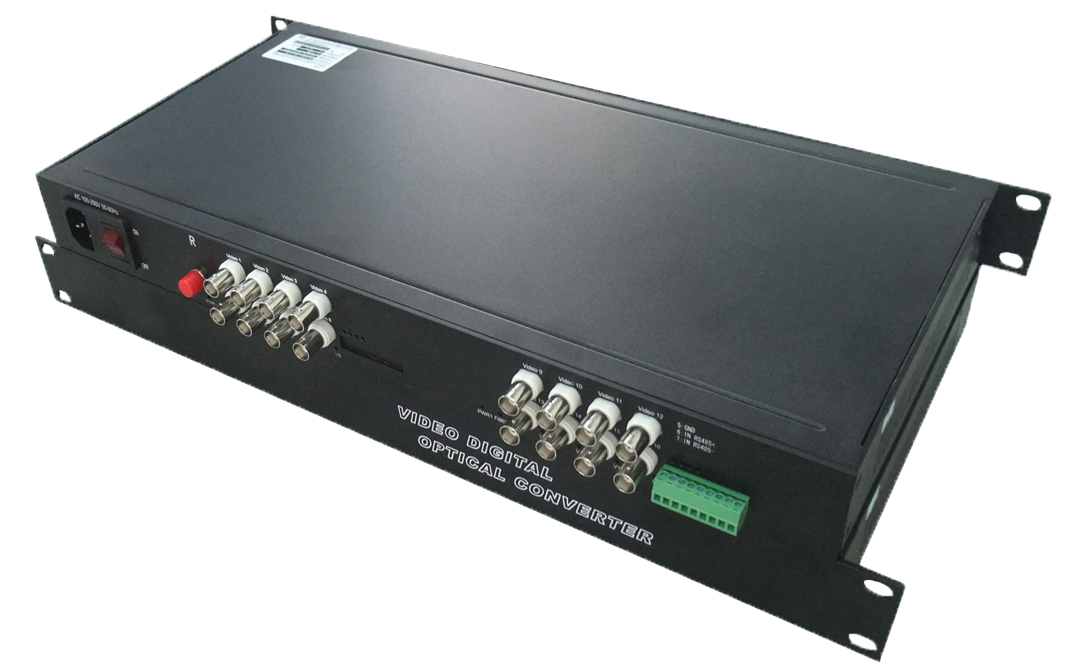 8路海康HD-TVI同轴高清光端机