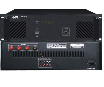 公共广播系统纯后级定压功放