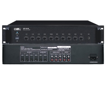 公共广播系统前置放大器