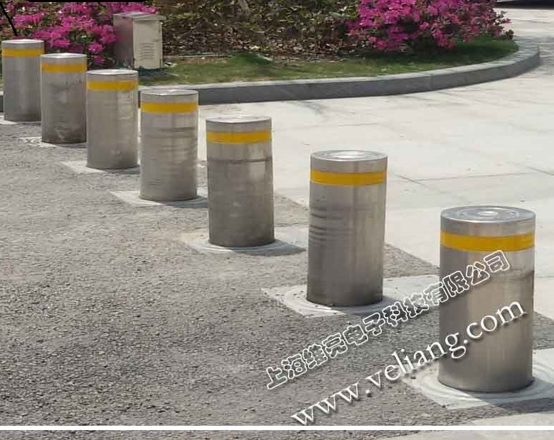 遥控升降路障，蓝牙刷卡升降柱，通道式升降路桩