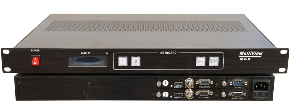 北京高清HDMI2画面分割器，多画面处理器