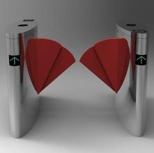 行李箱翼闸 残疾车通道翼闸 车站翼闸通道 