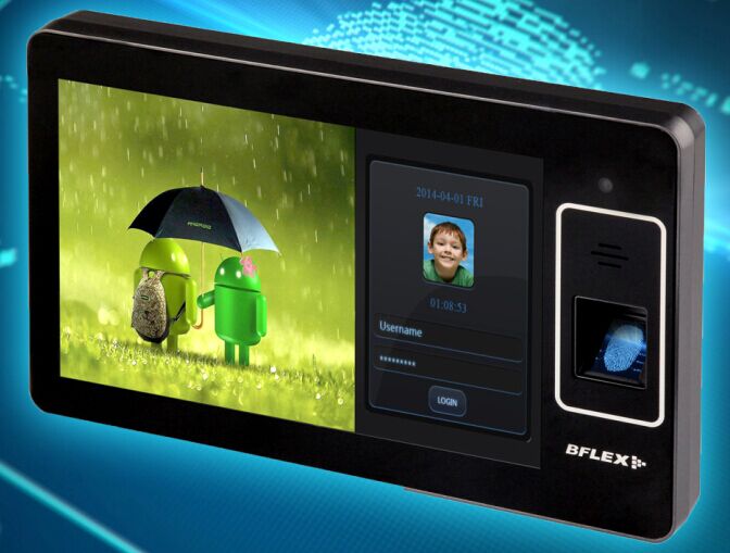 供应品牌考勤机BFLEX(帝申) 10.1寸