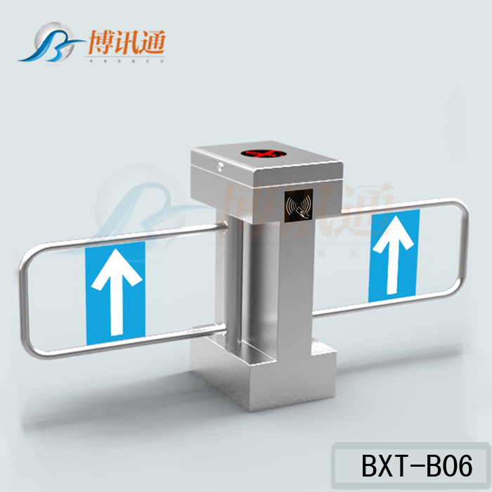 双机芯立式人行通道摆闸 地铁闸机 两通道闸机 摆闸双通道