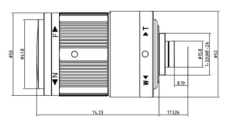 4-18mm焦距300万像素高清镜头1/1.8靶面HTS0418IR300