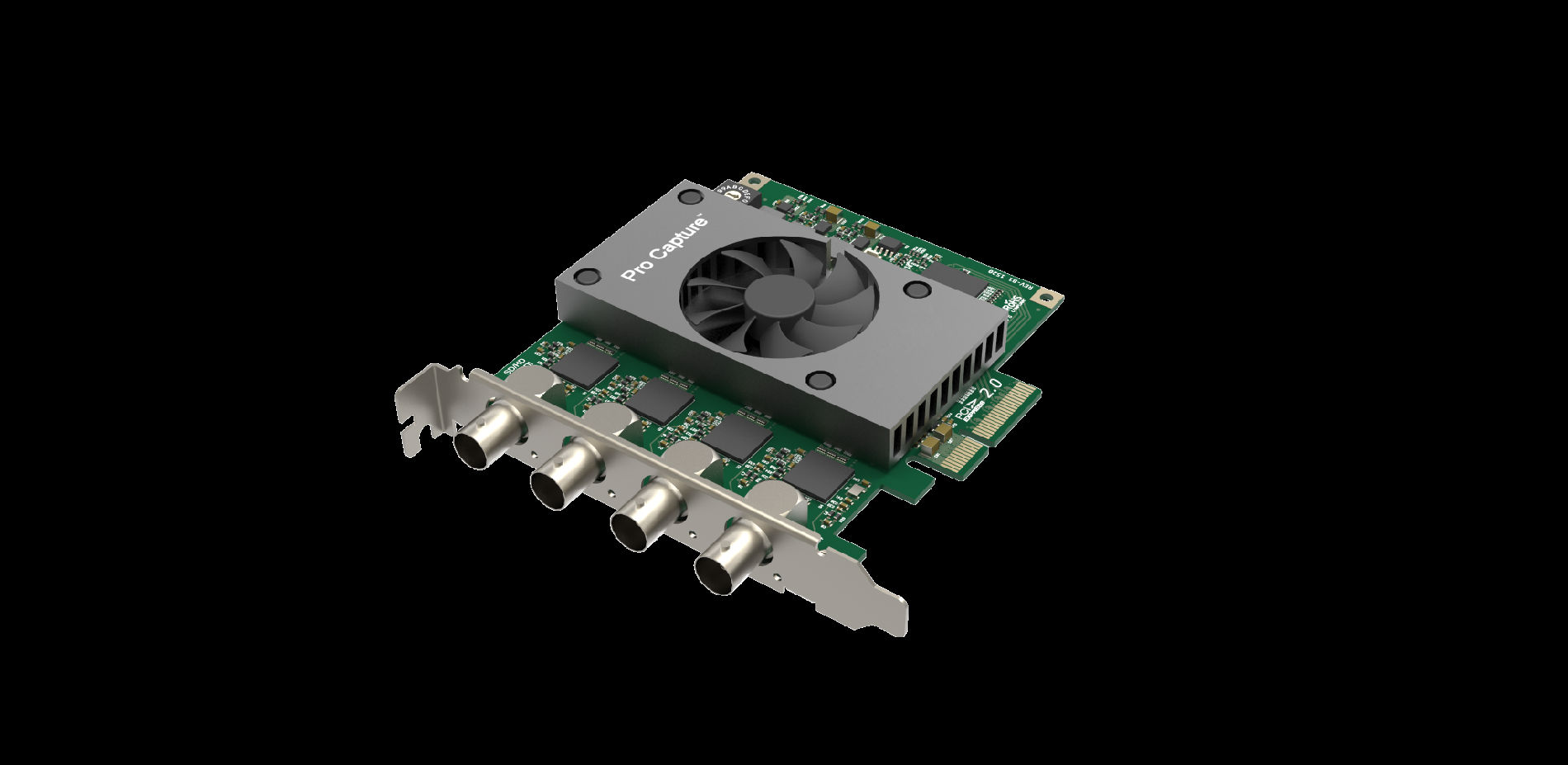 四路高清SDI采集卡同时输入 可支持Linux系统 2k*2k分辨率