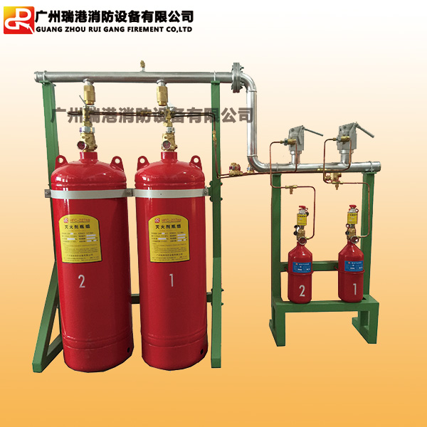 瑞港供应管网型七氟丙烷自动灭火系统，七氟丙烷灭火系统