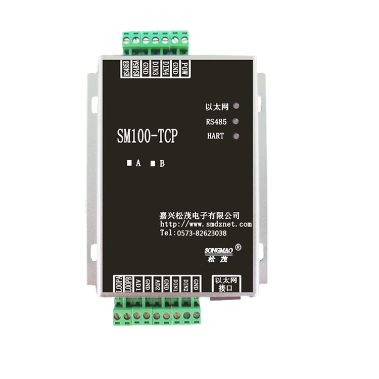 工业级HART-TCP RTU HART以太网数据采集器数据采集模块