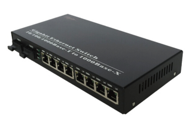 FLY-2F8T-SWDXG千兆二光八电光纤交换机