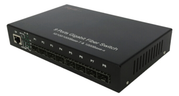 FLY-8F1T-SWDXG千兆八光一电光纤交换机