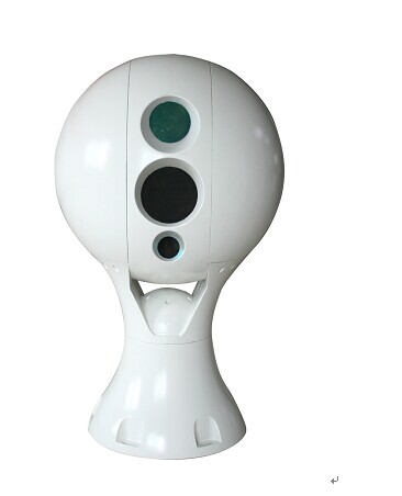 森林防火监控抗风球形转台三光集成夜视摄像机