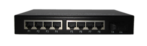 百兆1光8电光纤交换机