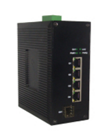 1千兆光+4千兆电工业级光纤交换机