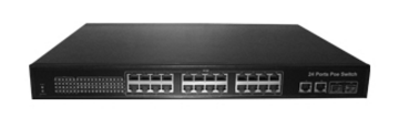 千兆1光24电 PoE交换机