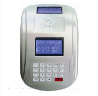 台式中文食堂刷卡机游乐园刷卡机售饭机餐厅消费机