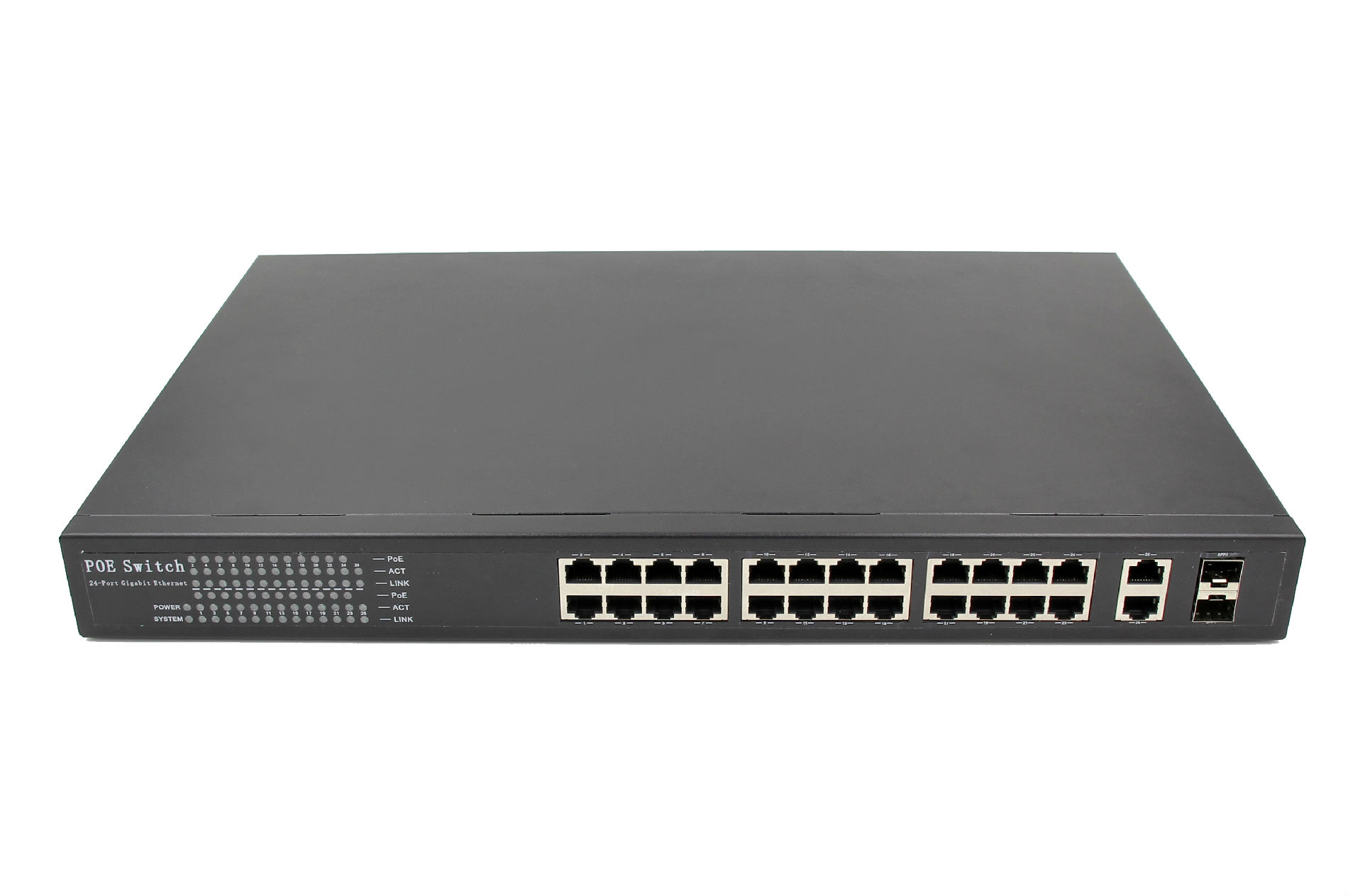 厂家直销24口百兆高性能POE交换机